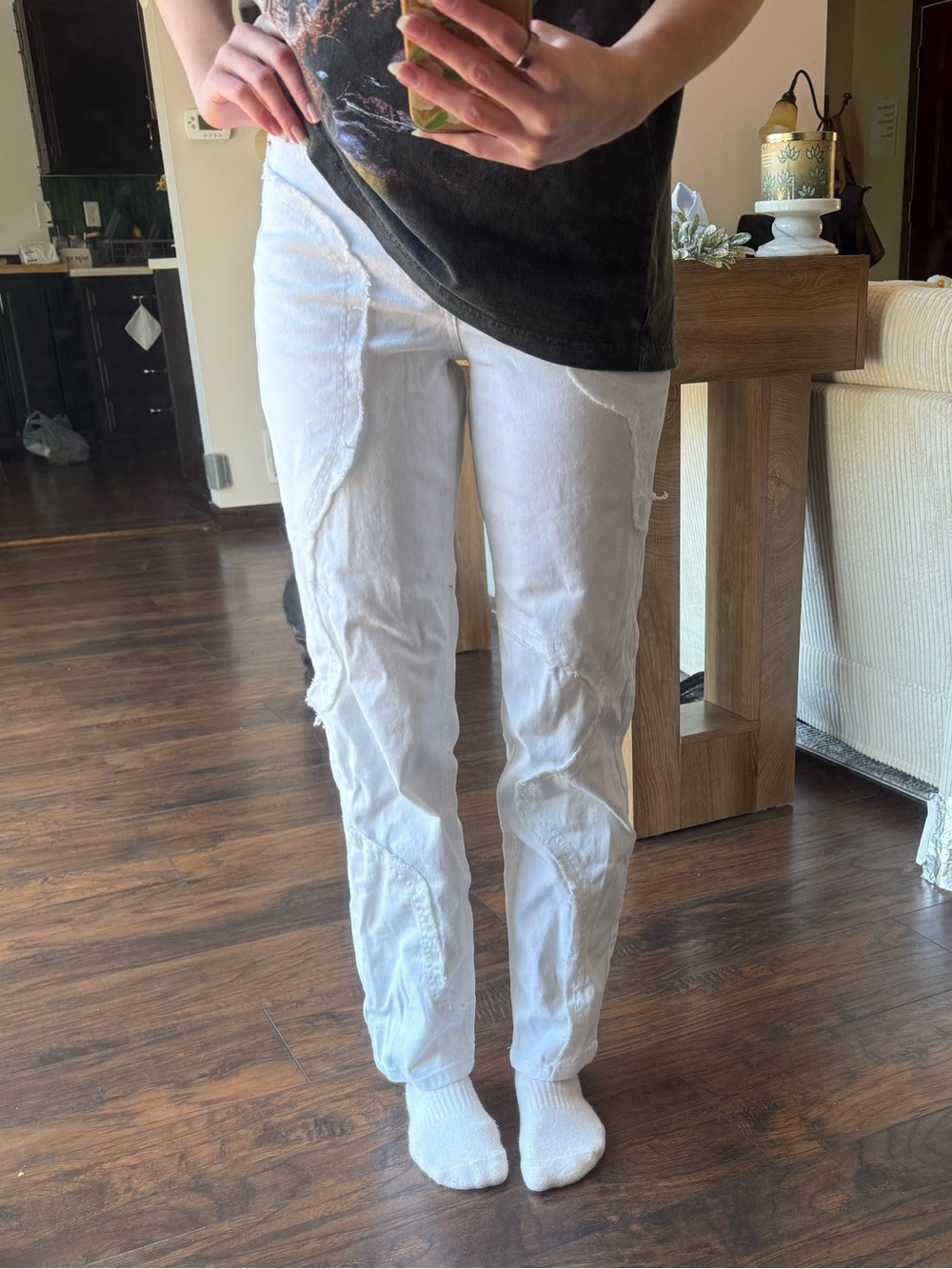 wild fable white pants